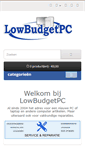 Mobile Screenshot of lowbudgetpc.nl